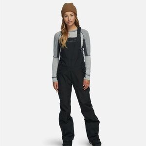 Dakine Black Beretta Snow Bib Overalls